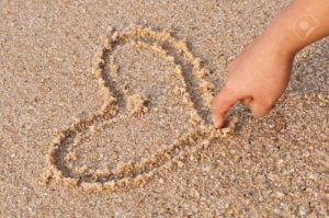 9329979-writing-heart-on-beach-stock-photo